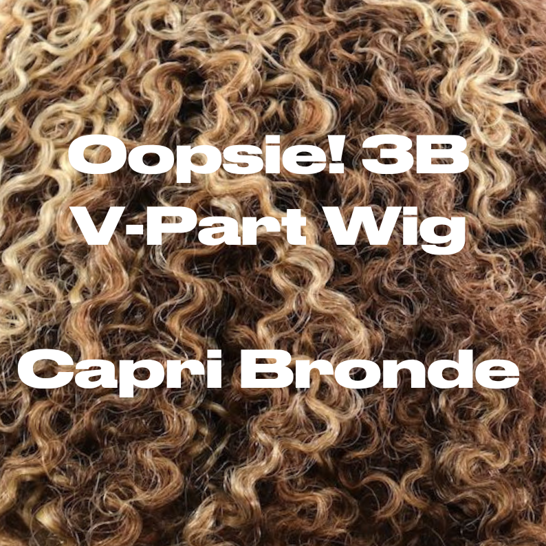 OOPSIE 3B V-Part Wig - Capri Bronde - On Hand Ready to Ship