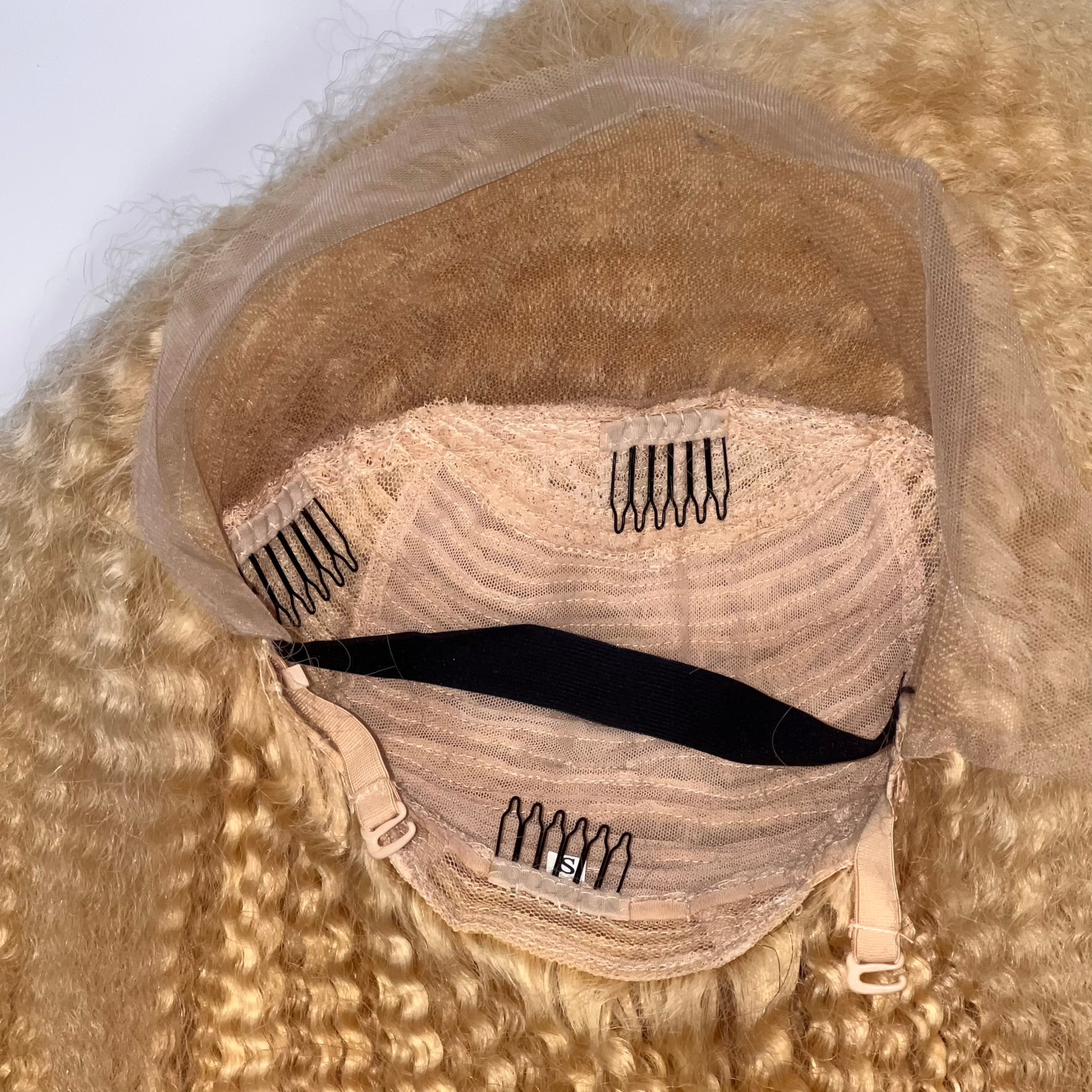 Coarse Kinks Lace Frontal Wig