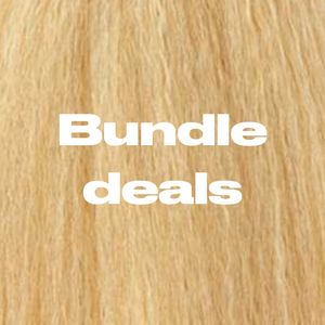Bundle Deals - 2 bundles and 1 closure or 2 bundles and 1 frontal