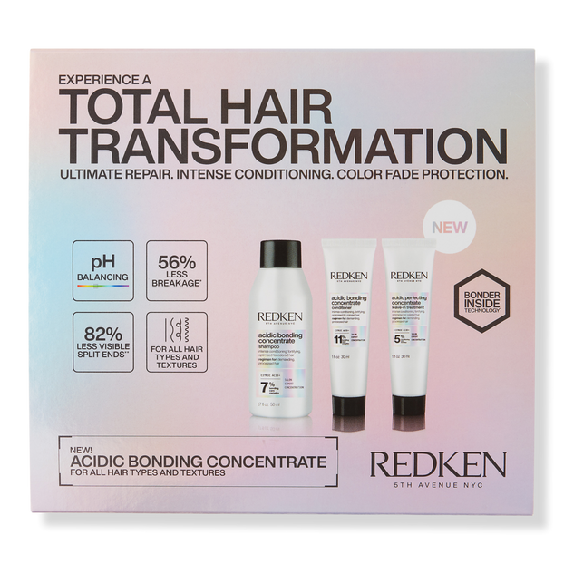 Redken's Pro Acidic Bonding Treatment + Take home kit