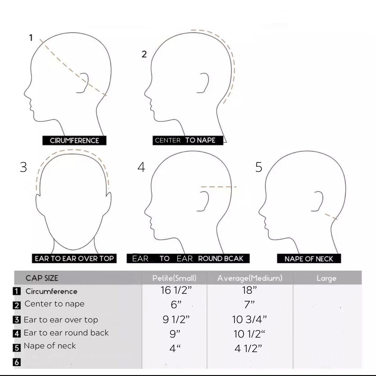 Afro - Straight V - Part Wig